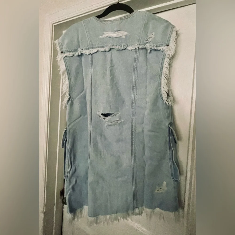 Spell Daydreamer Denim Vest NWT